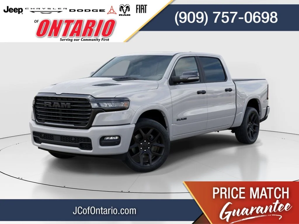 New 2026 Bright White Clear-Coat Exterior Paint RAM Laramie image 1