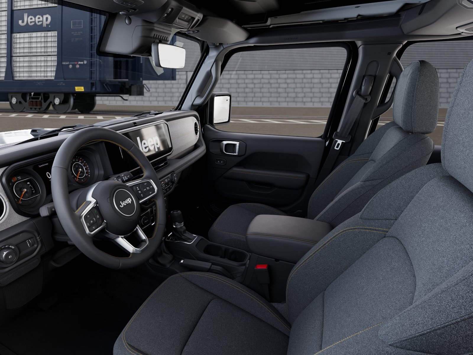 New 2026 Black Clear-Coat Exterior Paint Jeep Sahara image 31