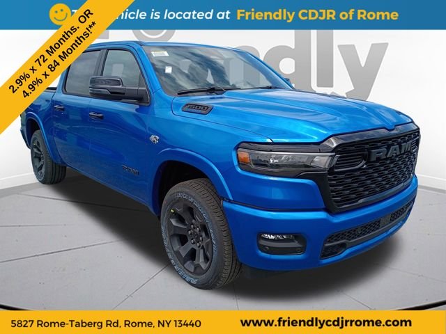 New 2026 Hydro Blue Pearl-Coat Exterior Paint RAM Big Horn/Lone Star image 3