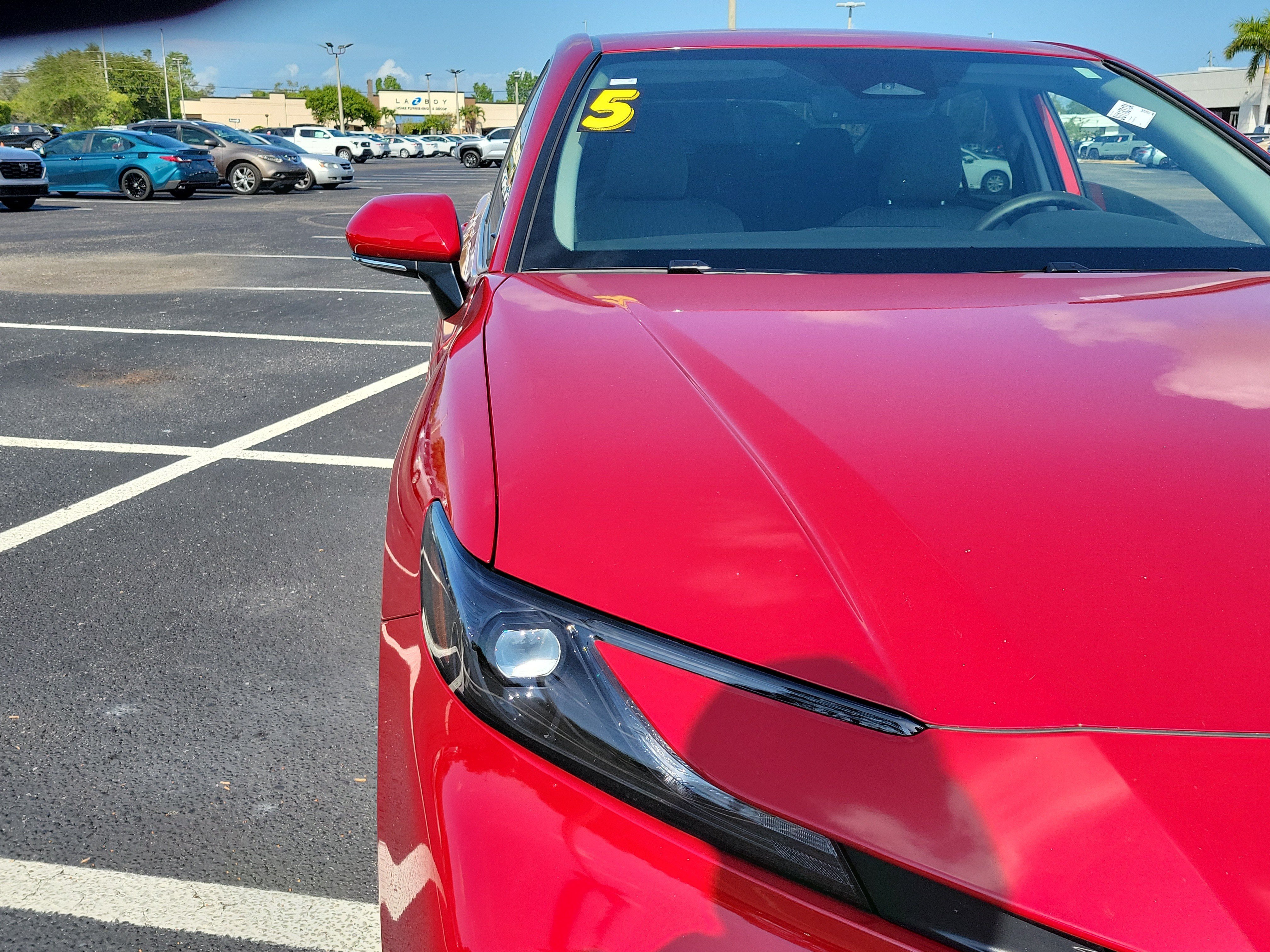 Used 2025 Red Toyota LE image 6