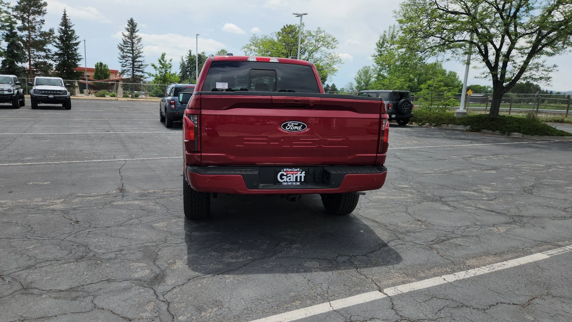 New 2026 Ruby Red Metallic Tinted Clearcoat Ford XLT image 10