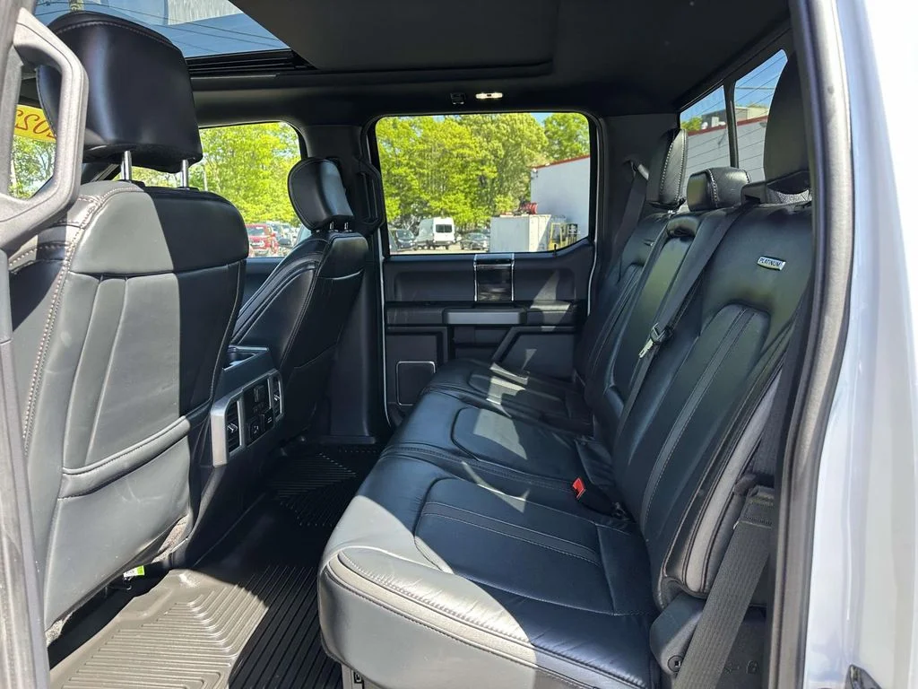 Used 2022 Star White Metallic Tri-Coat Ford Platinum image 18