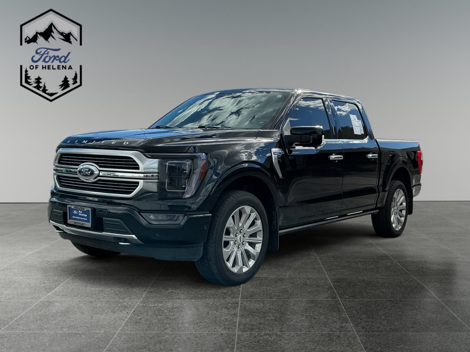 Certified Used 2021 Black Ford Limited image 1
