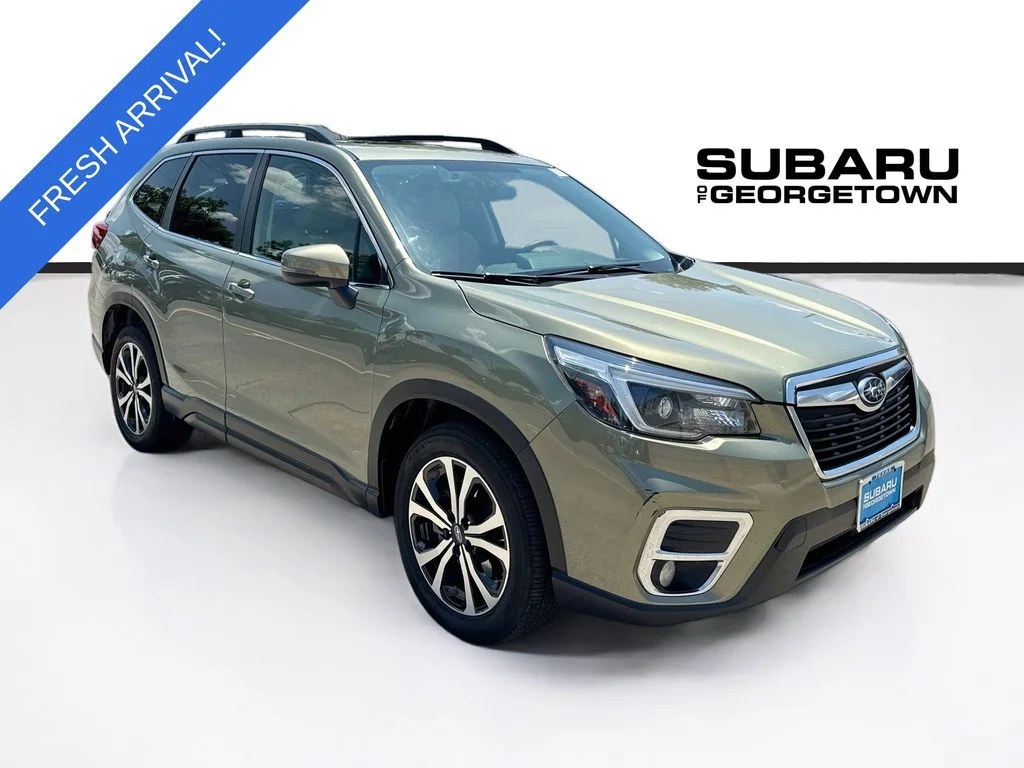 Used 2021 Green Subaru Limited image 1
