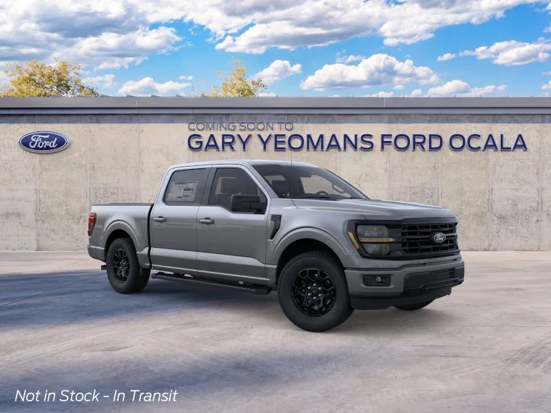 New 2026 Carbonized Gray Metallic Ford XLT image 7