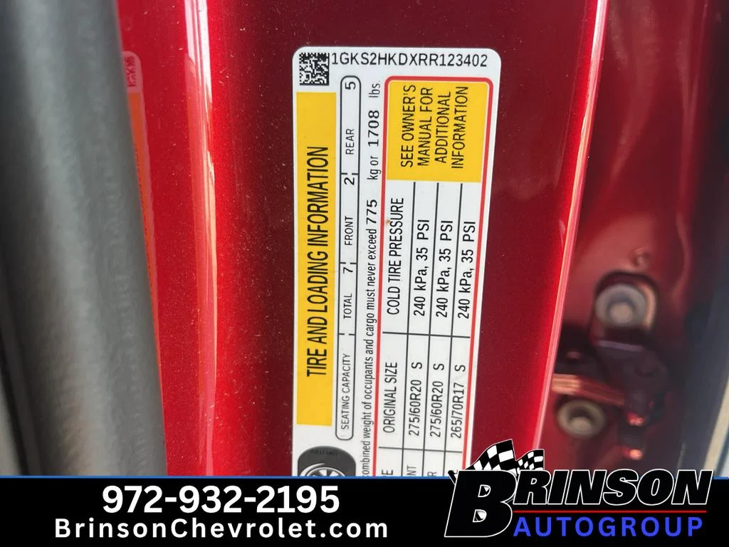 Used 2024 Volcanic Red Tintcoat GMC AT4 image 18