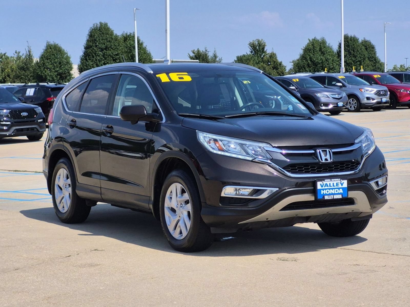Certified Used 2016 Kona Coffee Metallic Honda EX-L AWD image 4