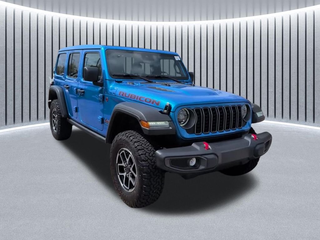 Used 2025 Blue Jeep Rubicon image 1