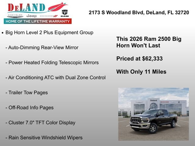 2026 RAM 2500 Big Horn - Photo 12
