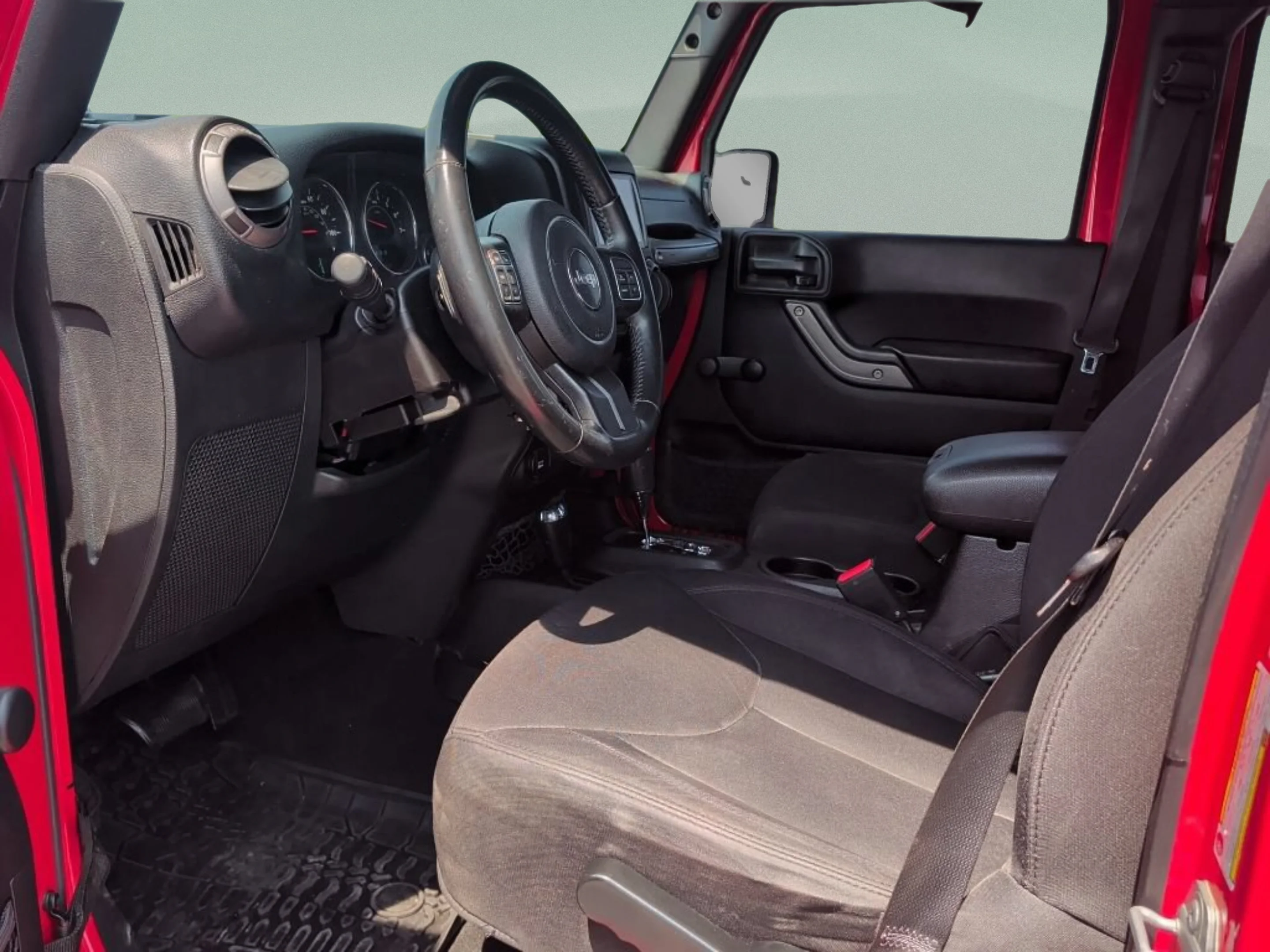Used 2015 Firecracker Red Clear Coat Jeep Sport image 23