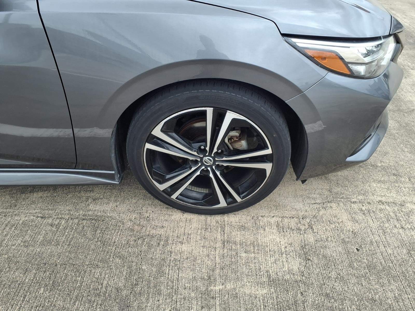 2021 Nissan Sentra SR Gray at Mac Haik CDJR North Houston