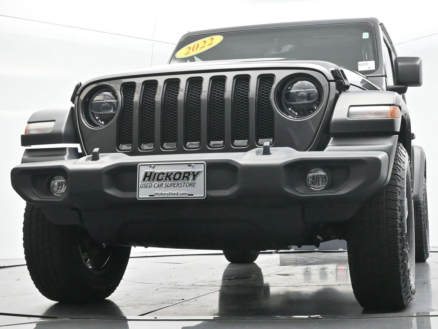 Used 2022 Granite Crystal Metallic Clearcoat Jeep Unlimited Sport Altitude image 46