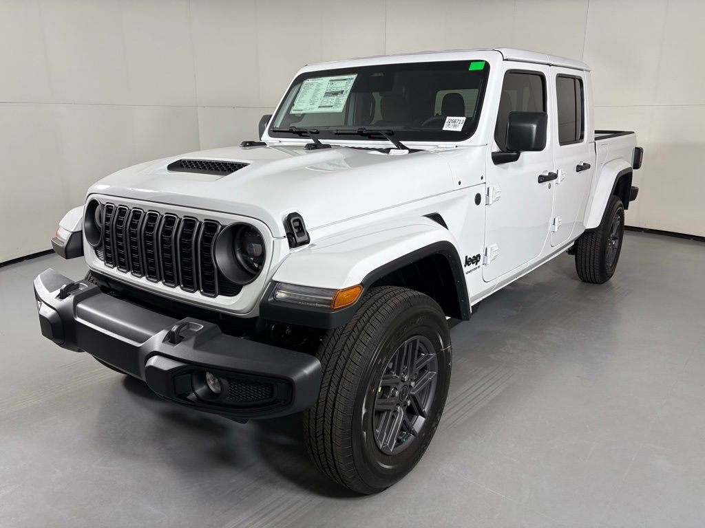 New 2026 Bright White Clear-Coat Exterior Paint Jeep Sport S image 4