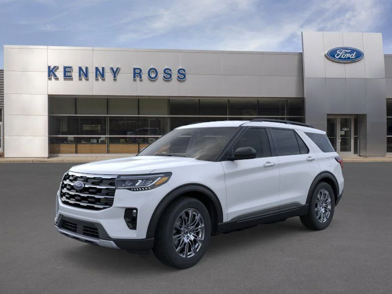 New 2026 Space White Metallic Ford Active image 2