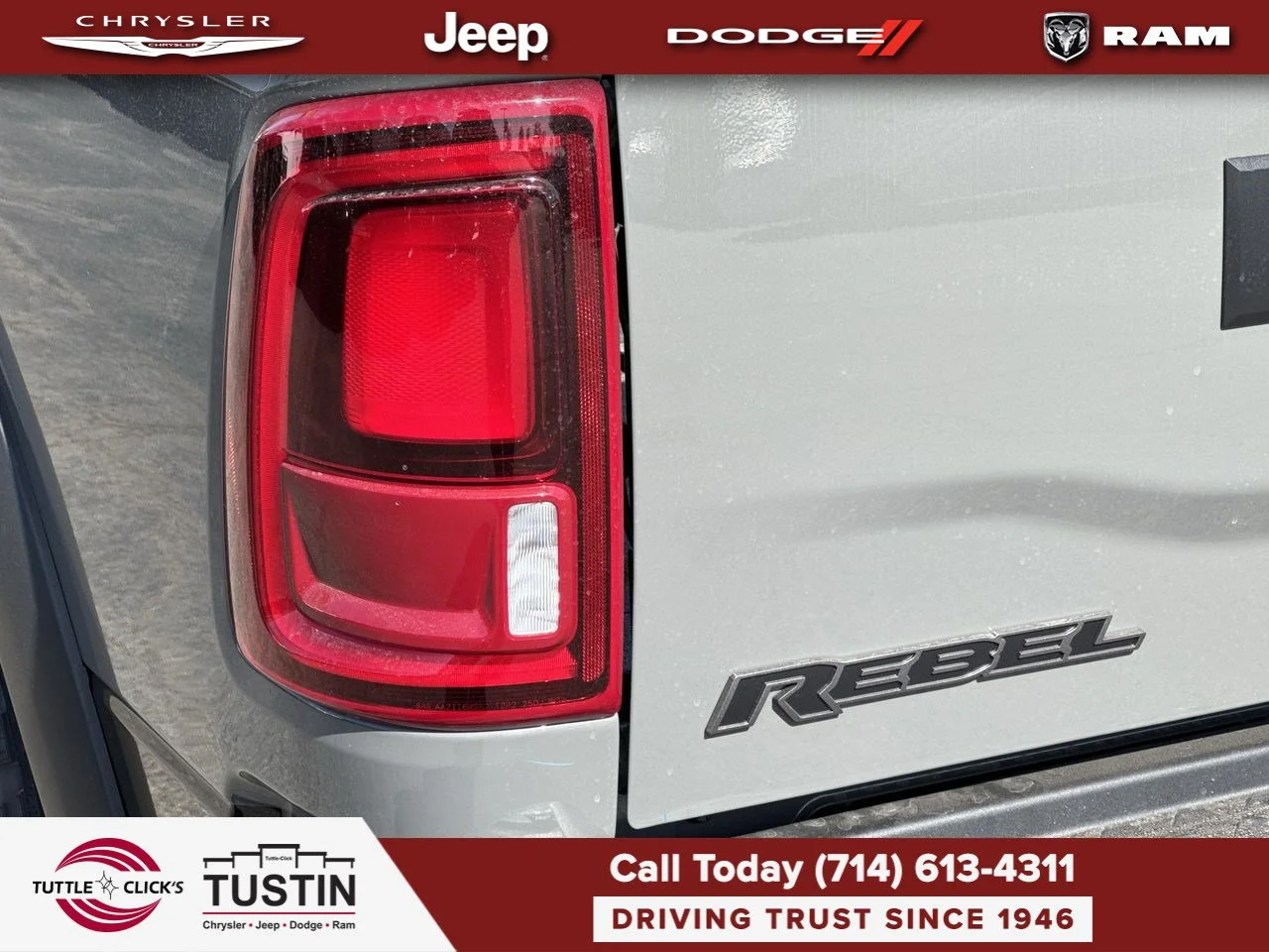 New 2027 Ceramic Gray Clear-Coat Paint RAM Rebel image 15