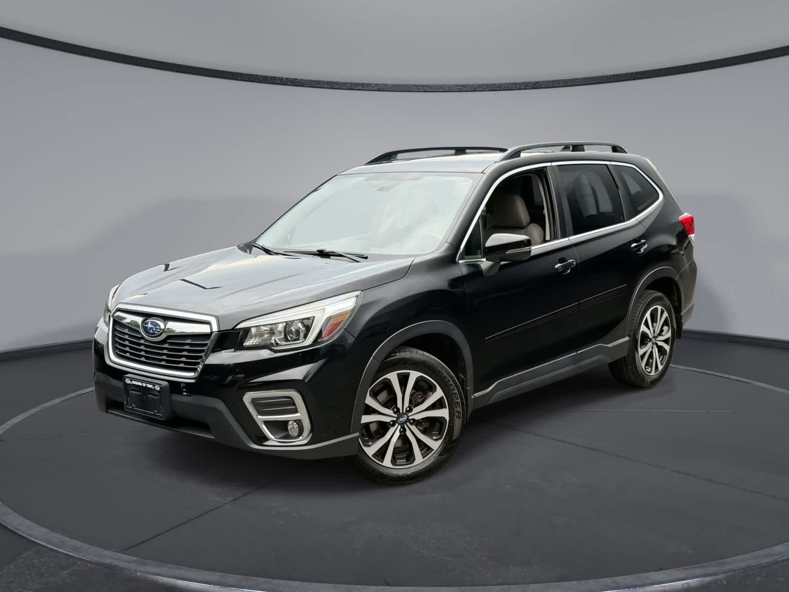 Used 2019 Crystal Black Silica Subaru Limited image 1
