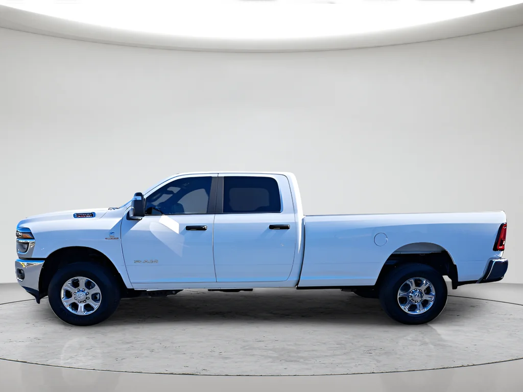 New 2026 Bright White Clear-Coat Exterior Paint RAM Big Horn image 8