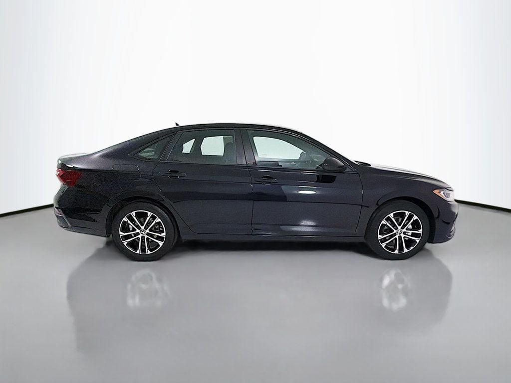 Used 2025 Deep Black Pearl Volkswagen Sport Automatic image 8