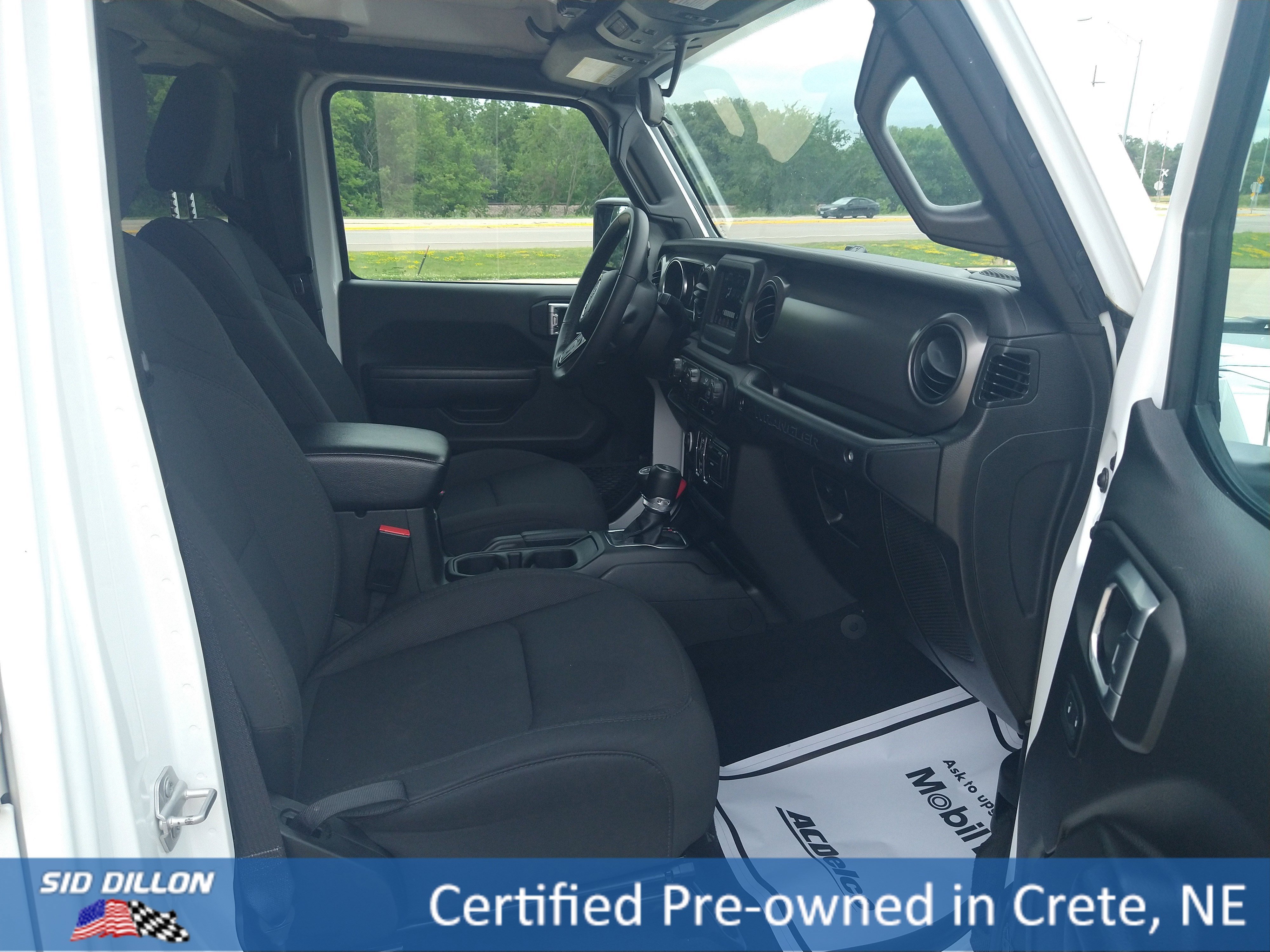 Used 2023 Bright White Clearcoat Jeep Sport S image 4