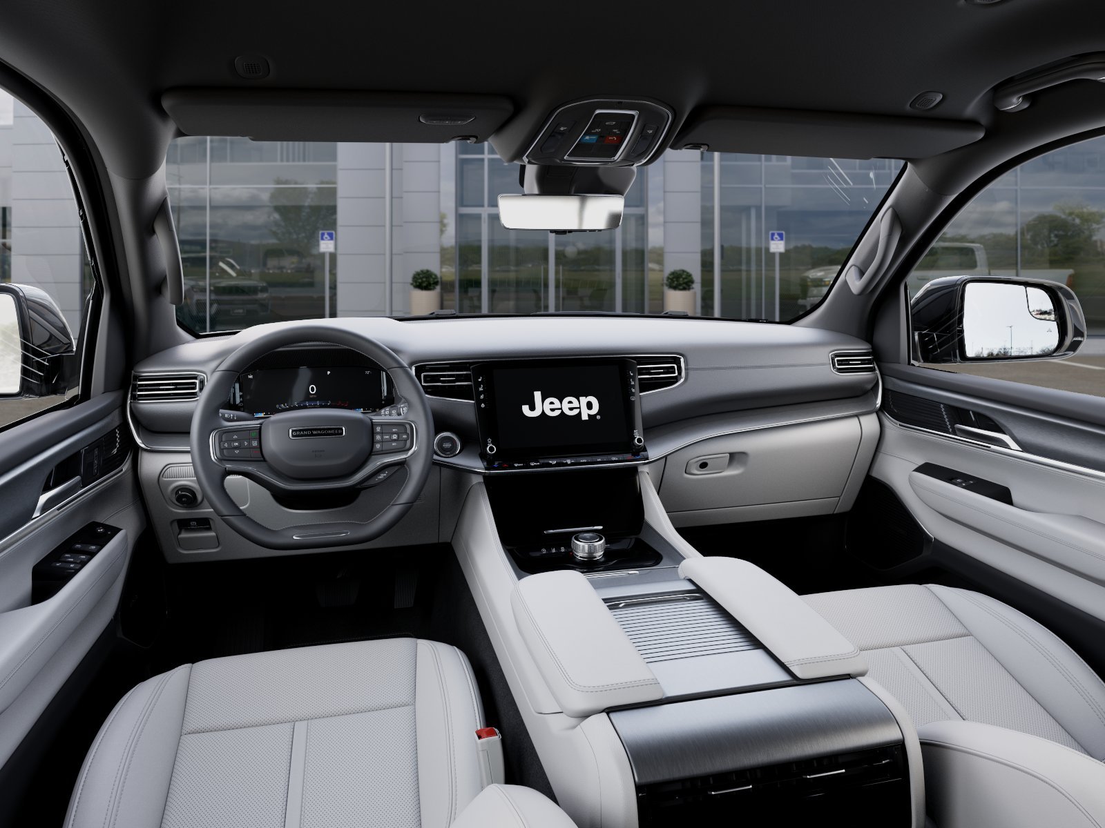 New 2026 Bright White Clear-Coat Exterior Paint Jeep  image 40