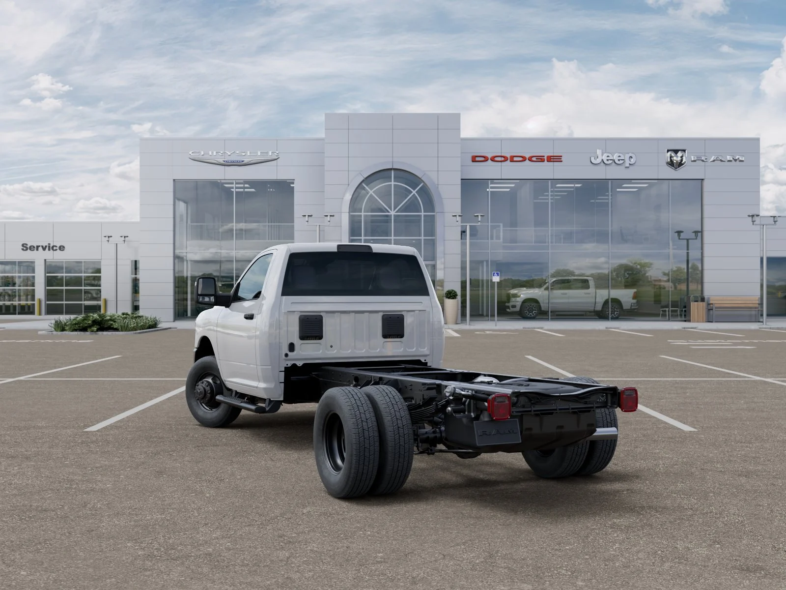 New 2026 Bright White Clear-Coat Exterior Paint RAM Tradesman image 27