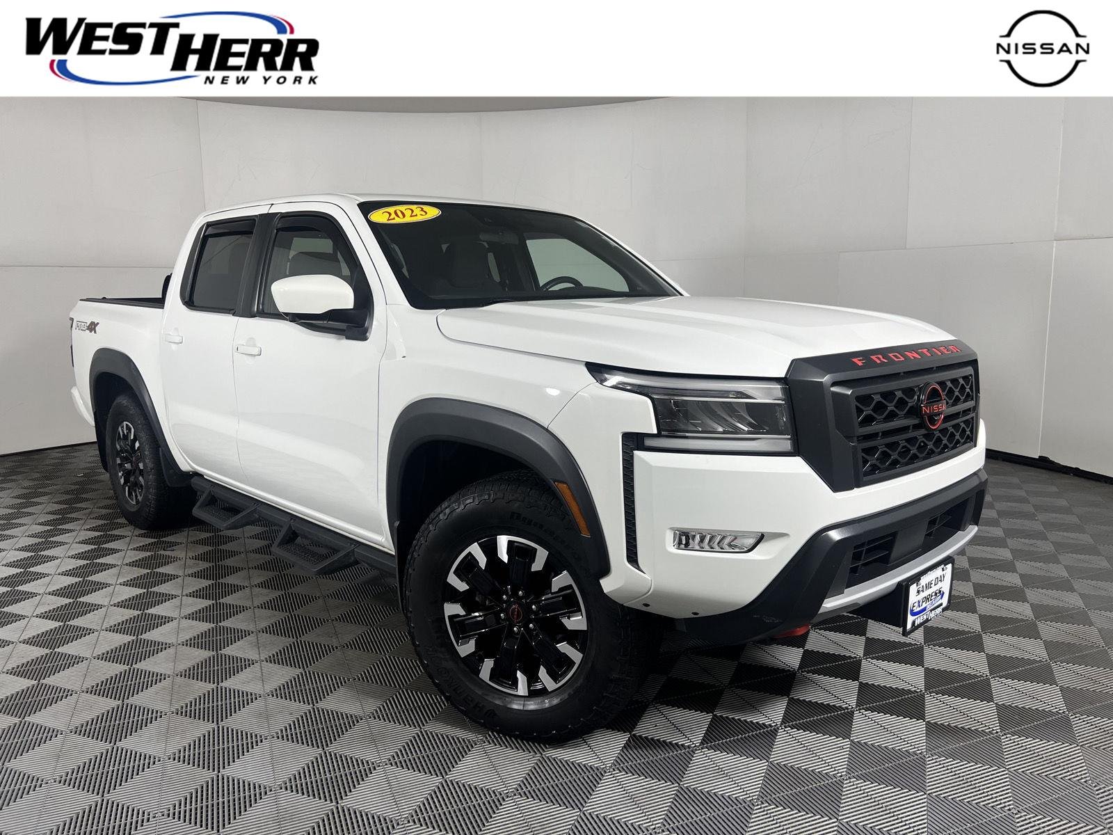 Used 2023 Glacier White Nissan PRO-4X image 1