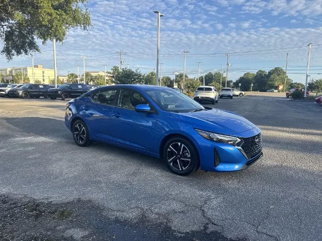Used 2024 Blue Nissan SV image 3