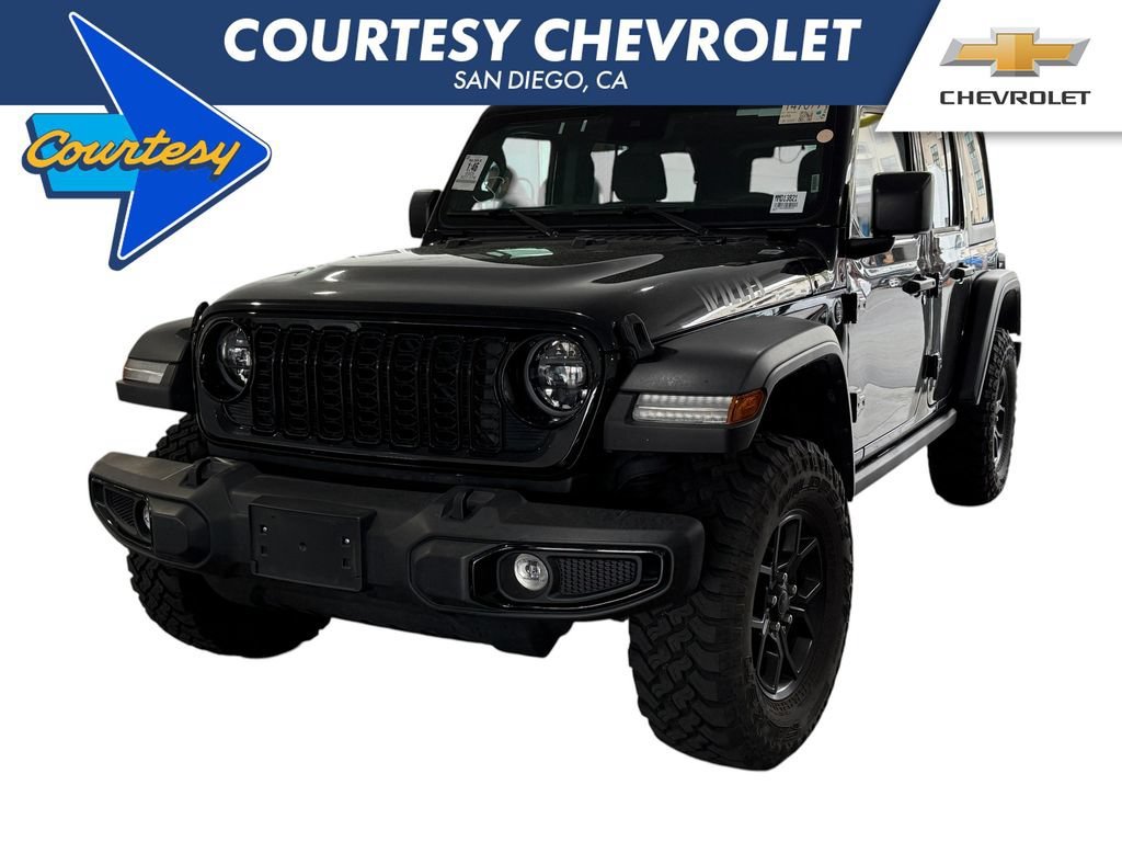 Used 2025 Black Jeep Willys image 1