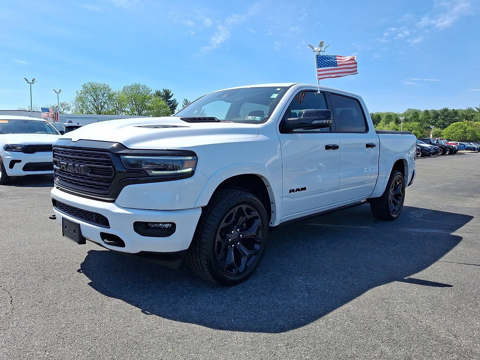 Certified Used 2023 Bright White Clearcoat Ram Limited image 3