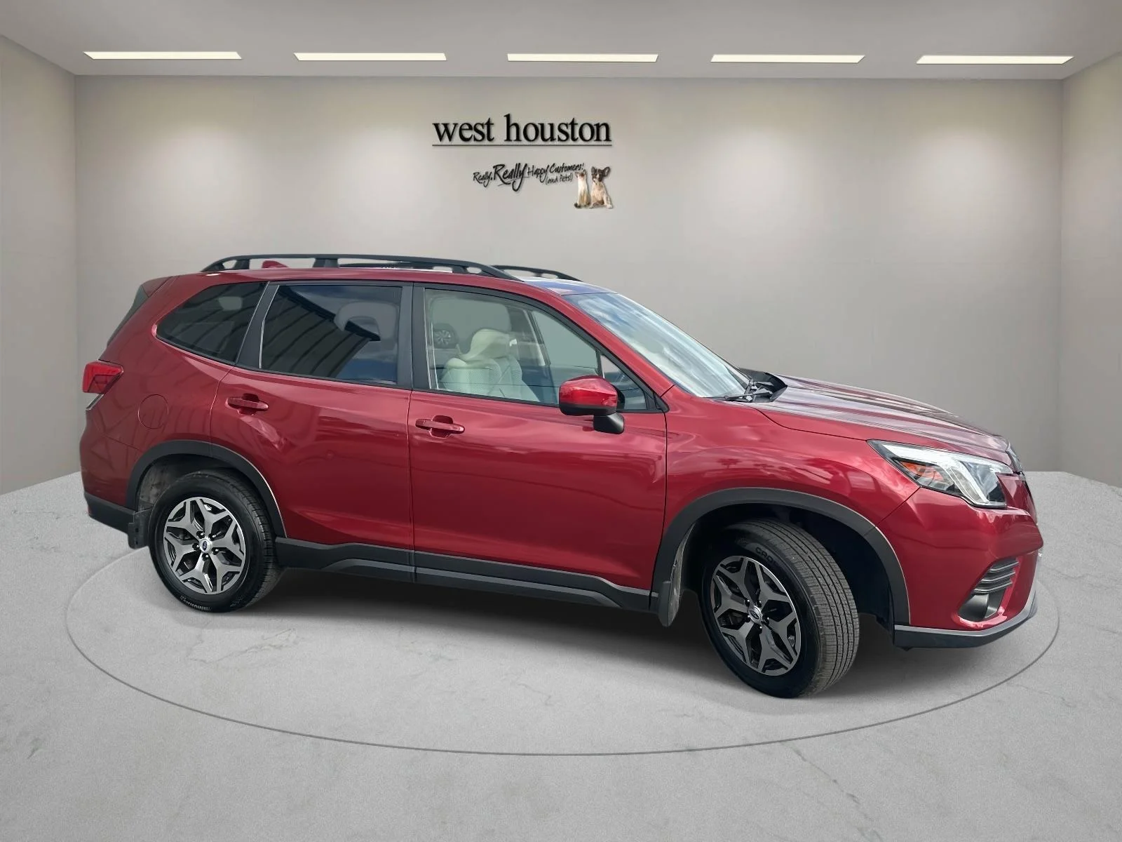 Used 2022 Crimson Red Pearl Subaru Premium image 4