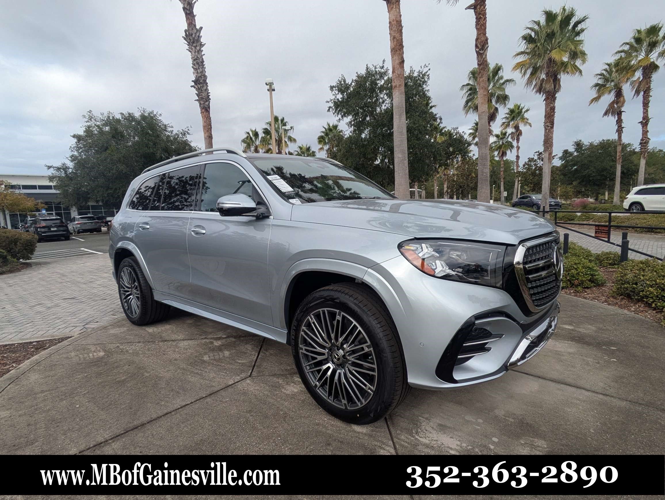 New 2027 Cirrus Silver Metallic Mercedes-Benz GLS 450 image 1
