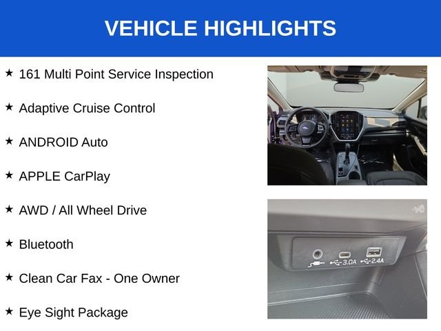 Used 2024 Sapphire Blue Pearl Subaru Premium image 7