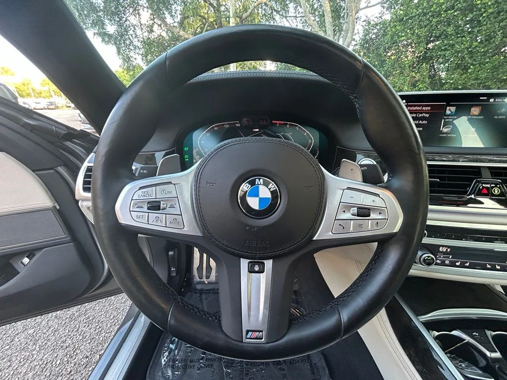 Used 2022 Donington Gray Metallic BMW 740i image 16