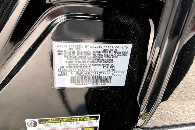 New 2026 Nissan Kicks SV 4D Sport Utility