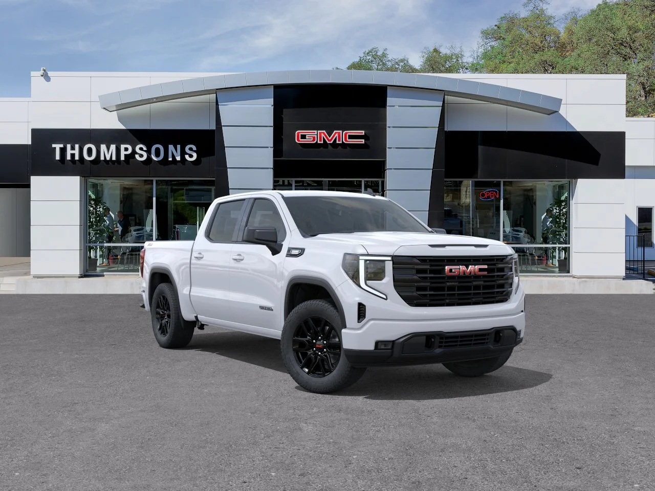 New 2026 GAZ SUMMIT WHITE GMC Elevation image 1