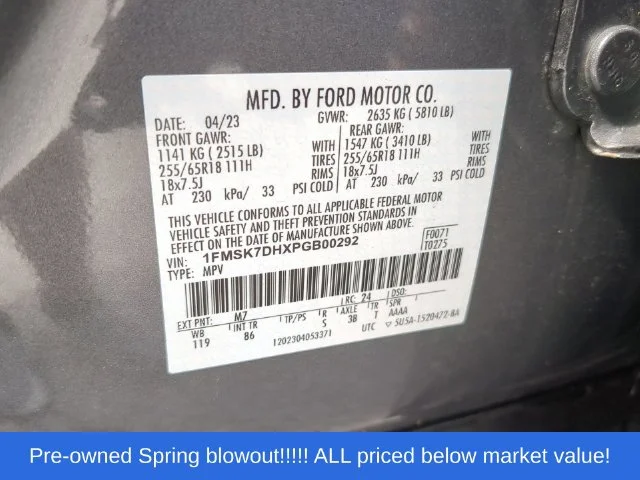 Used 2023 Gray Ford XLT image 48