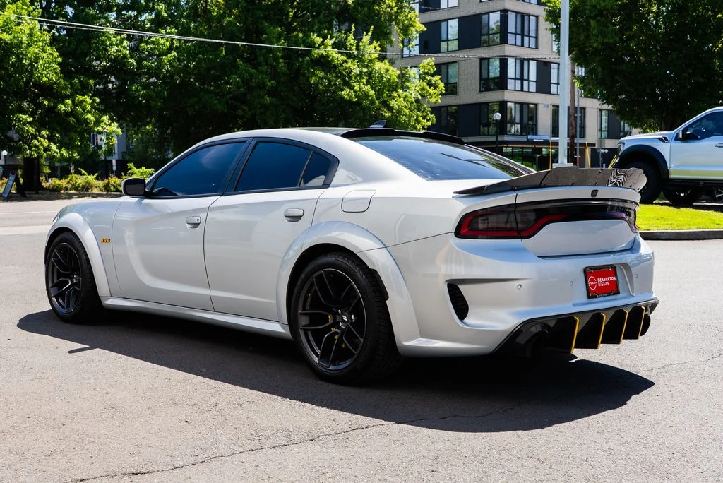 Used 2020 Silver Dodge R/T Scat Pack Widebody image 4