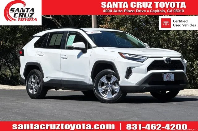 Certified Used 2023 White Toyota XLE image 1