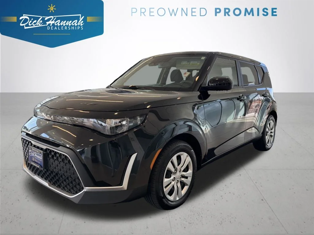 Used 2023 Black Kia LX image 1