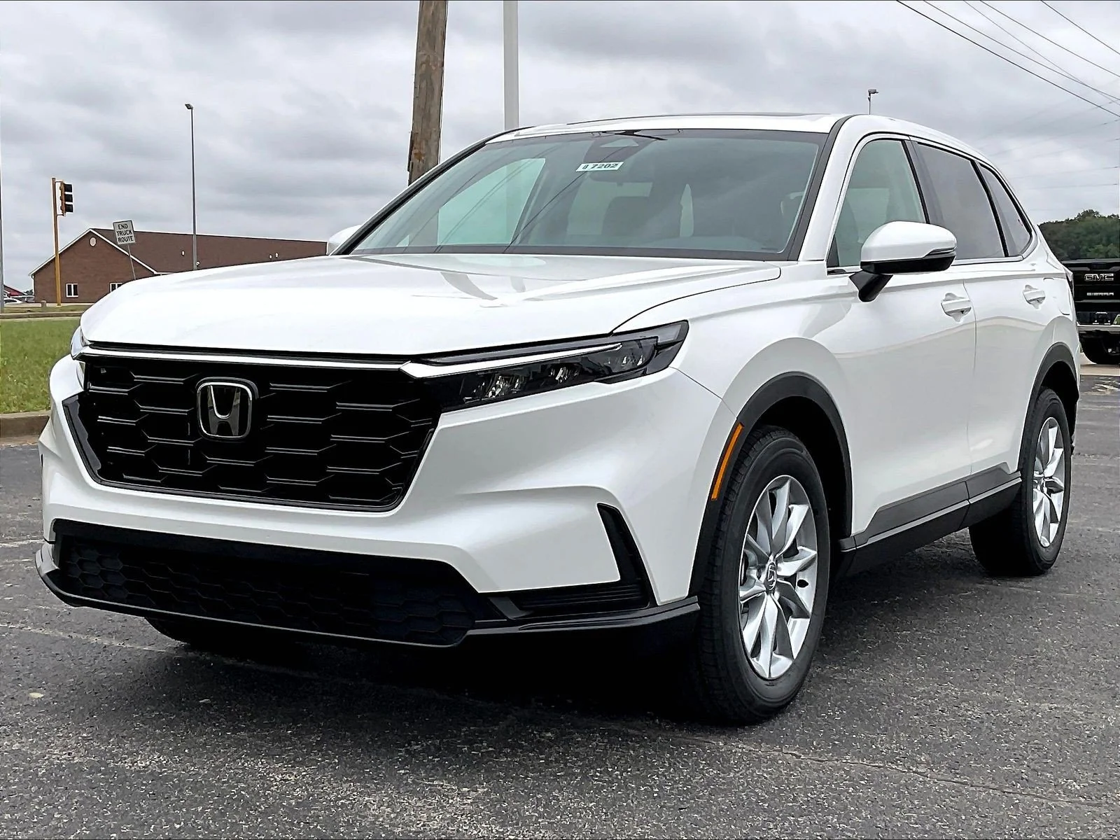 New 2027 Platinum White Pearl Honda EX image 7