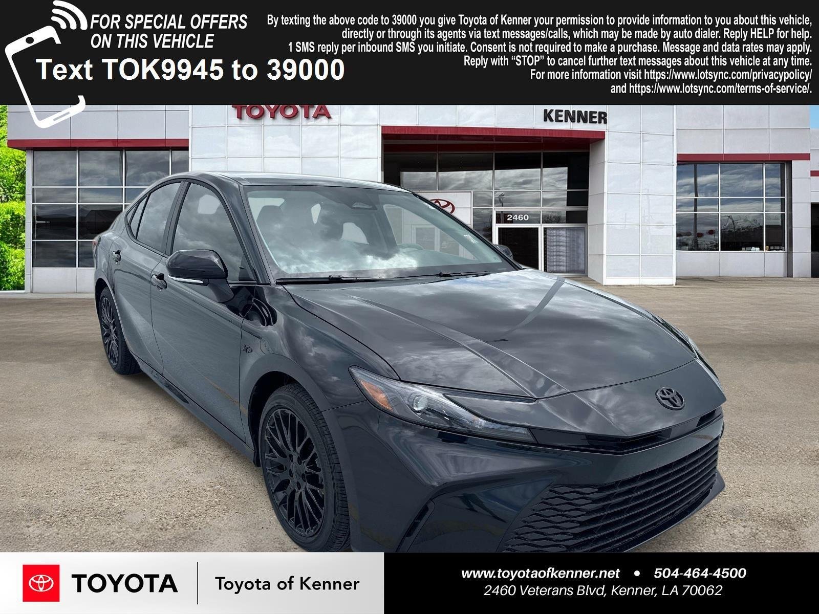Used 2026 Midnight Black Metallic Toyota LE image 1