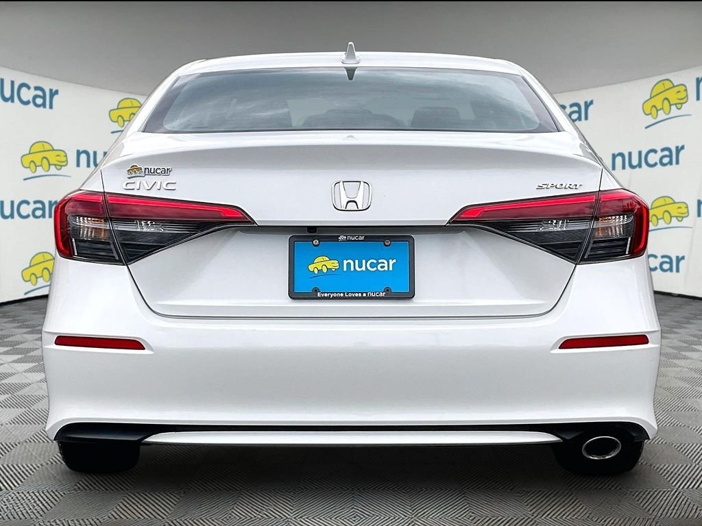 Used 2024 Platinum White Honda Sport image 5