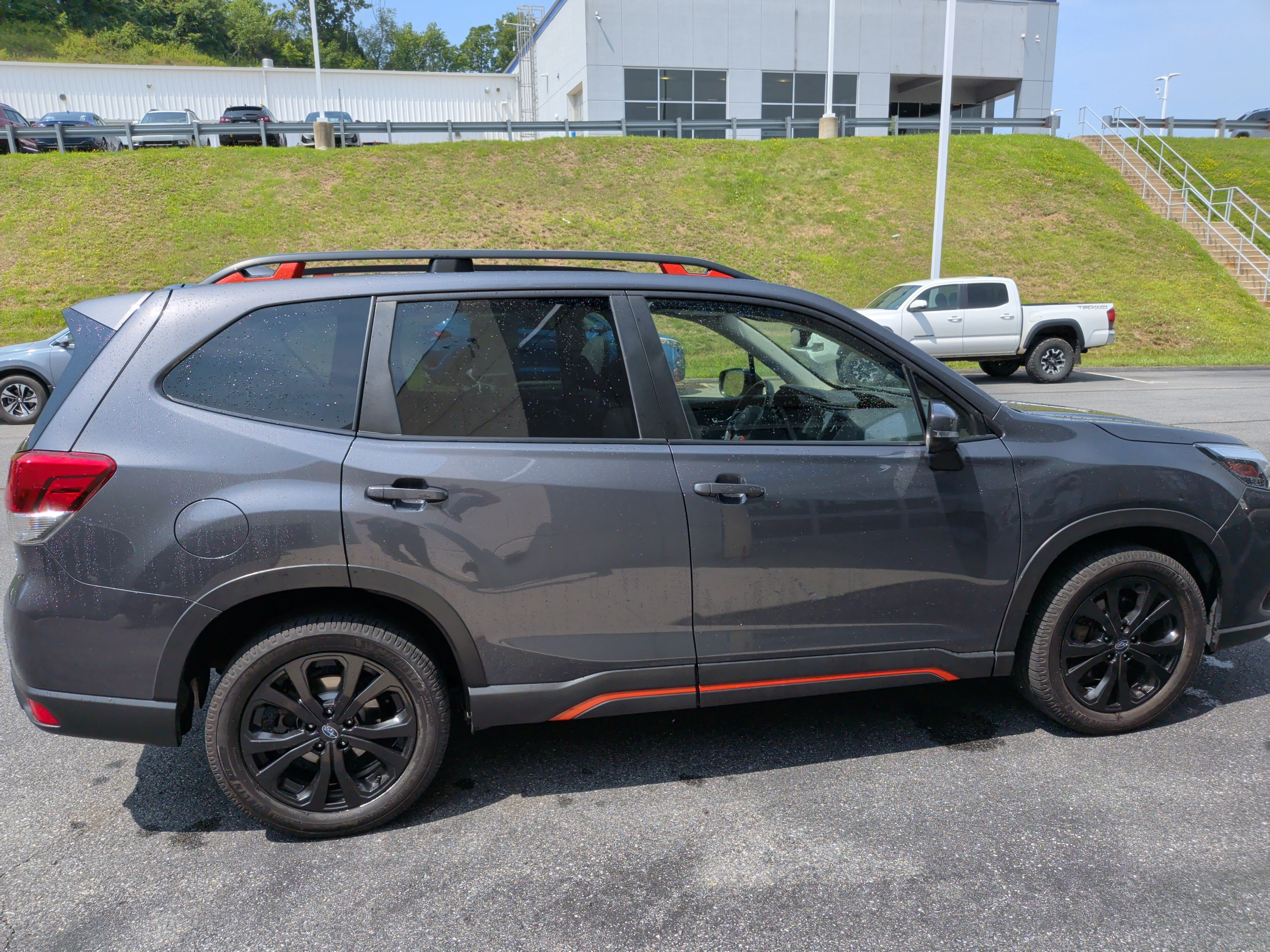 Used 2023 Magnetite Gray Metallic Subaru Sport image 2