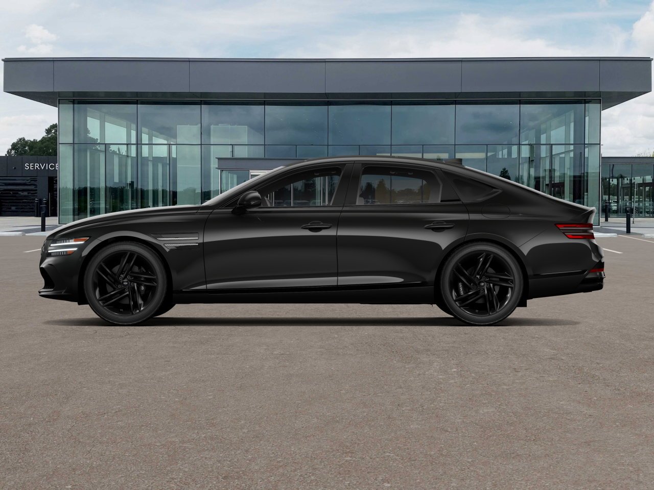 New 2026 Black Genesis 3.5T PRESTIGE BLACK image 16