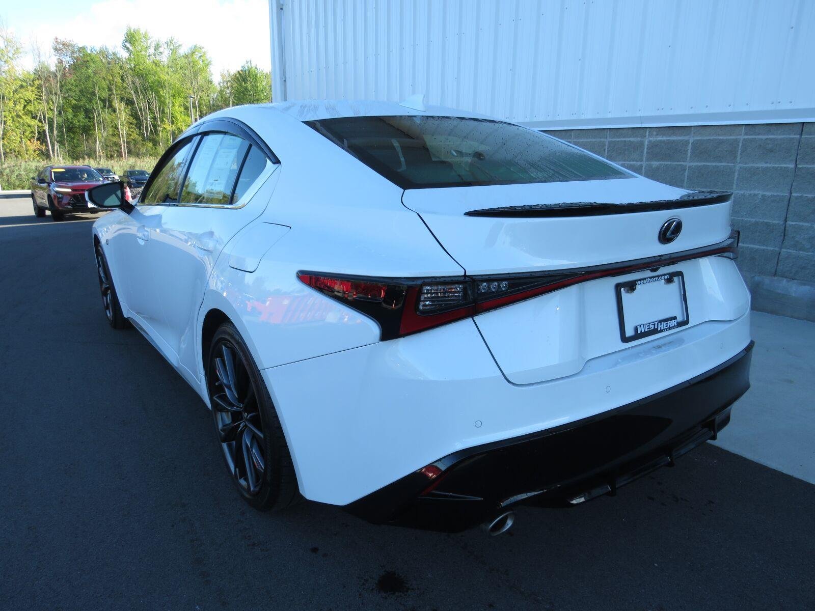 Used 2021 Ultra White Lexus IS 350 F SPORT image 14