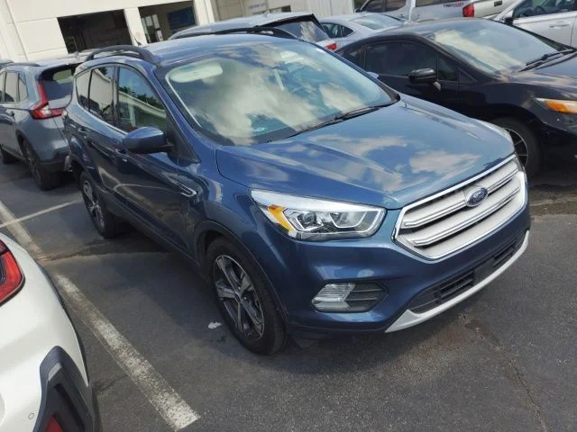 Used 2018 Blue Metallic Ford SEL image 2
