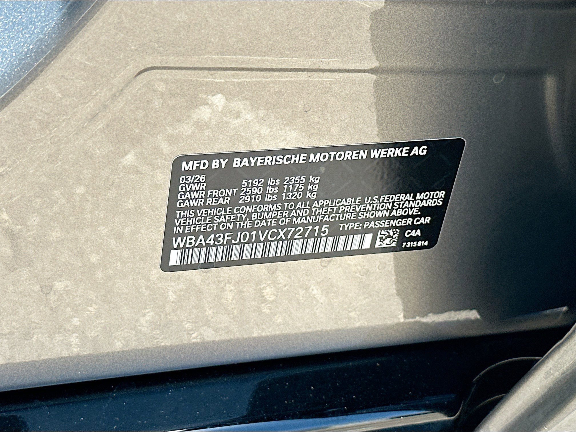 New 2027 Oxide Grey Metallic BMW 530i image 25