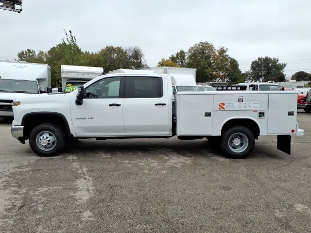 New 2026 Summit White Chevrolet Work Truck image 3