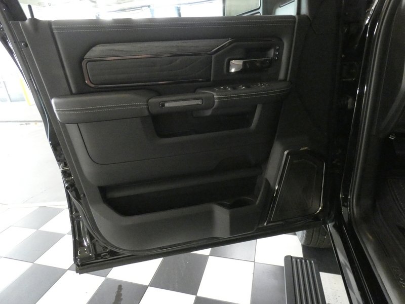New 2026 Diamond Black Crystal Pearlcoat RAM Limited Mega Cab 6