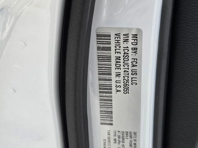 New 2026 White Knuckle Clear-Coat Exterior Paint Dodge GT Plus HEMI V8 image 36